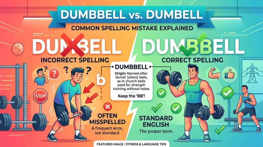 Dumbbell vs Dumbell: The Main Difference