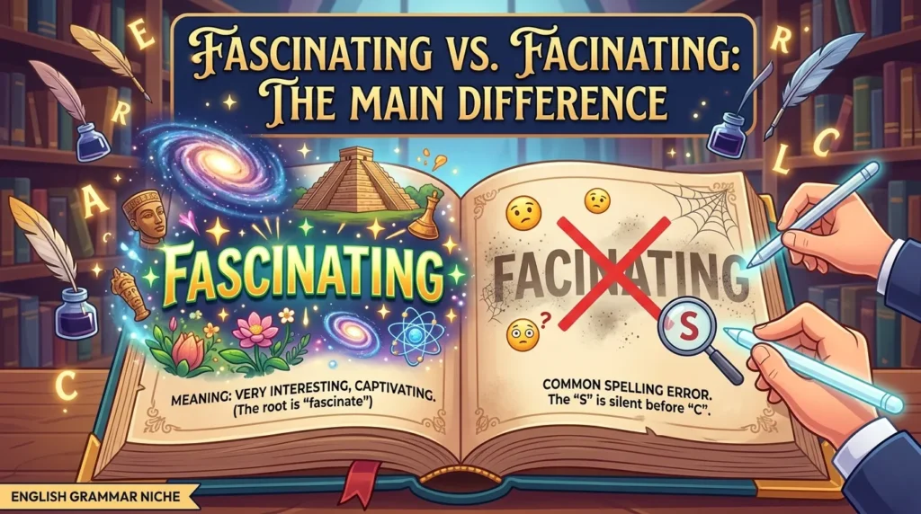 Fascinating vs Facinating: The Main Difference