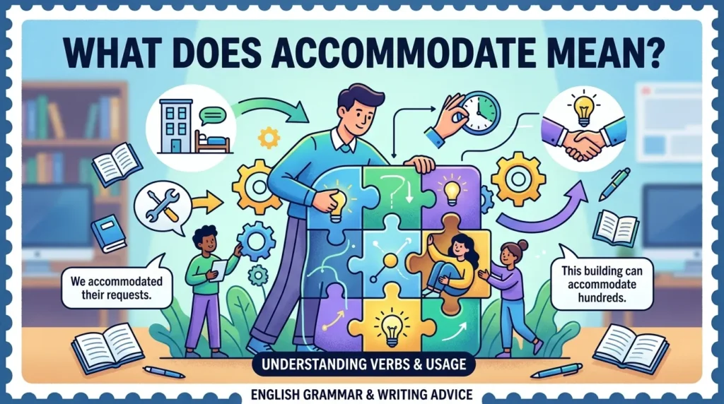 What Does Accommodate Mean?