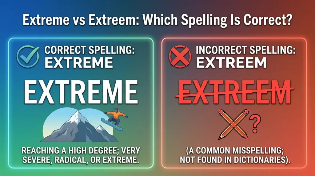 What Does Extreme Mean?