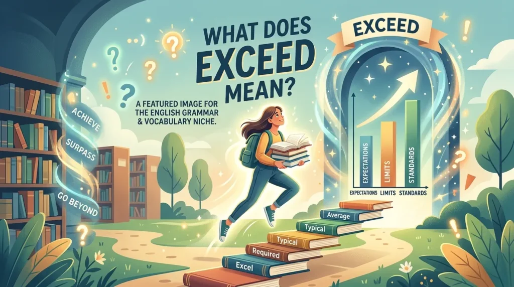 Why Do People Confuse Exceed and Excede?