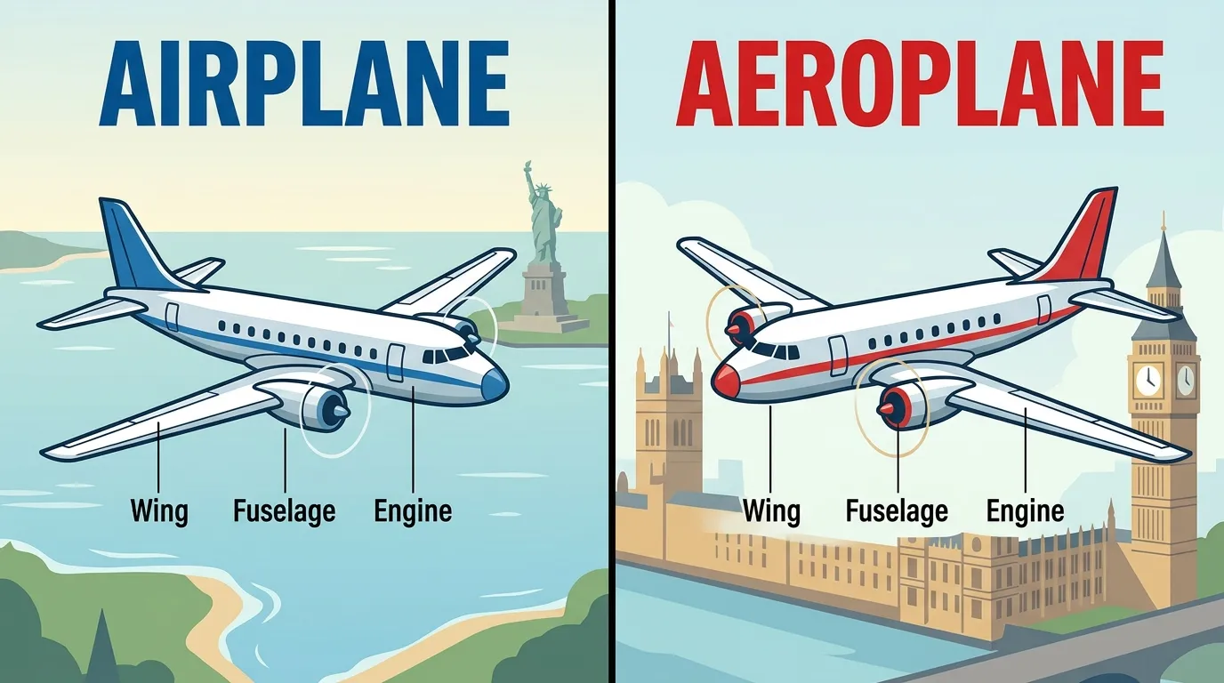 Airplane vs Aeroplane: What’s the Difference