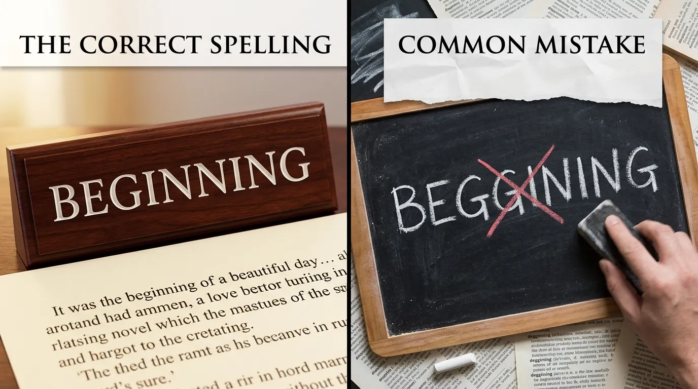 Beginning vs Beggining: Which Spelling Is Correct?