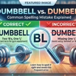 Dumbbell vs Dumbell: Which Spelling Is Correct?