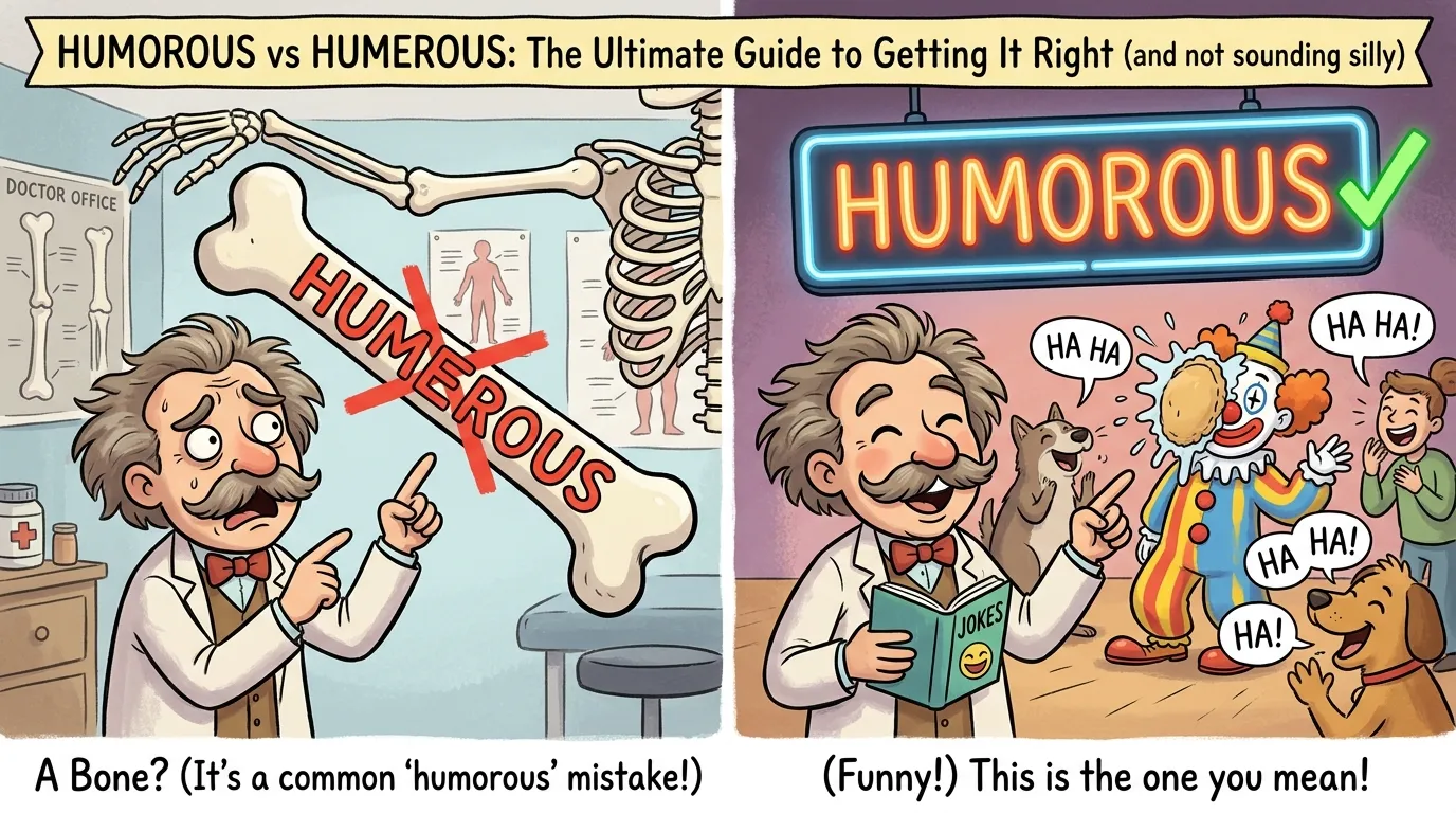 Humorous vs Humerous: Which Spelling Is Correct?