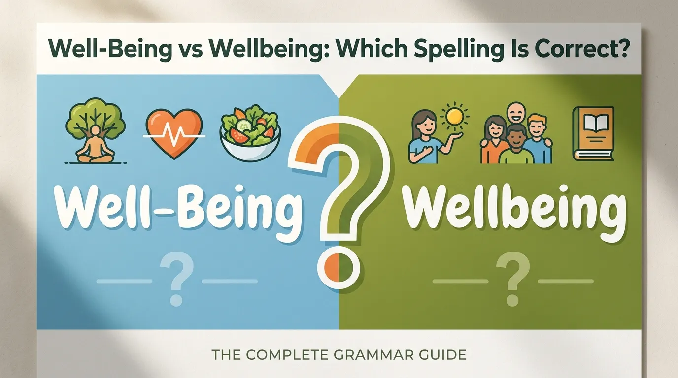 Well-Being vs Wellbeing: Which Spelling Is Correct?