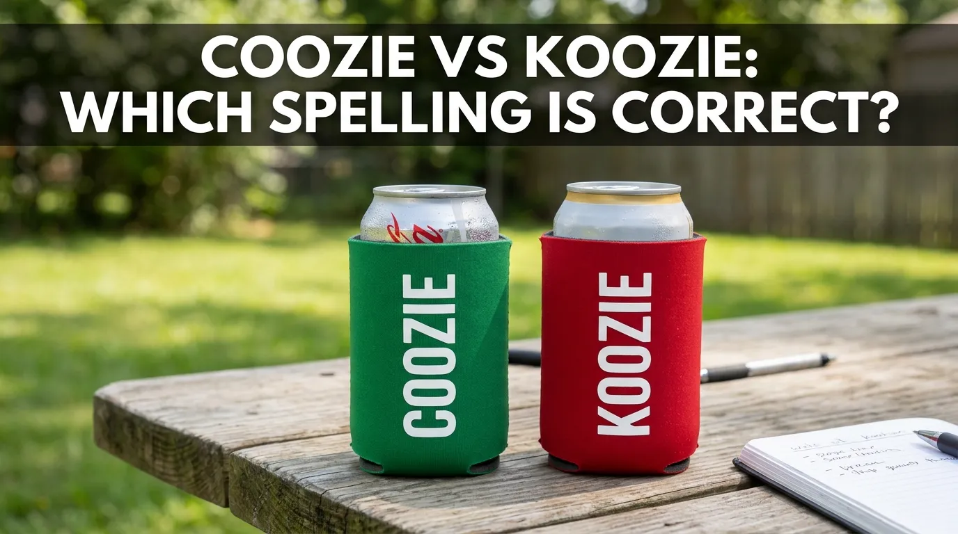 Coozie vs Koozie: Which Spelling Is Correct?