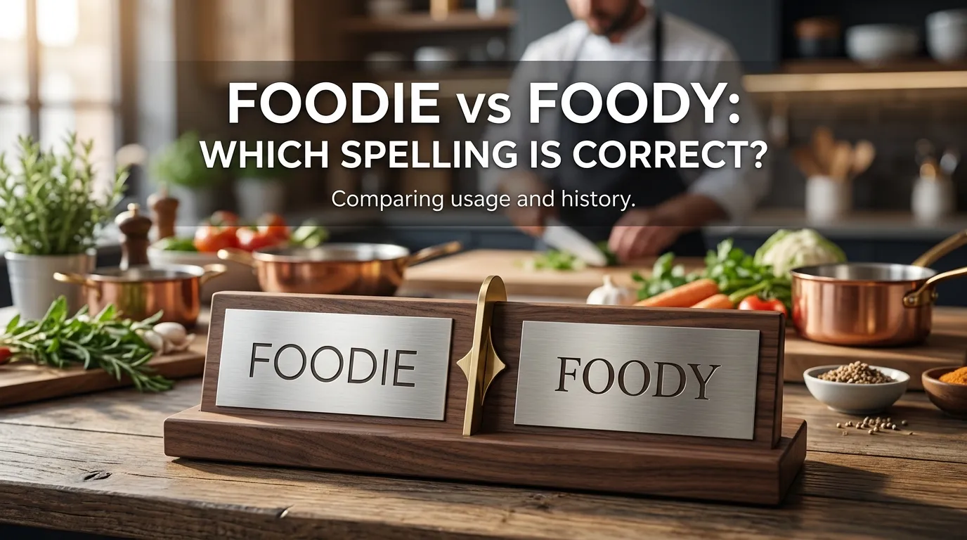 Foodie vs Foody: Which Spelling Is Correct?