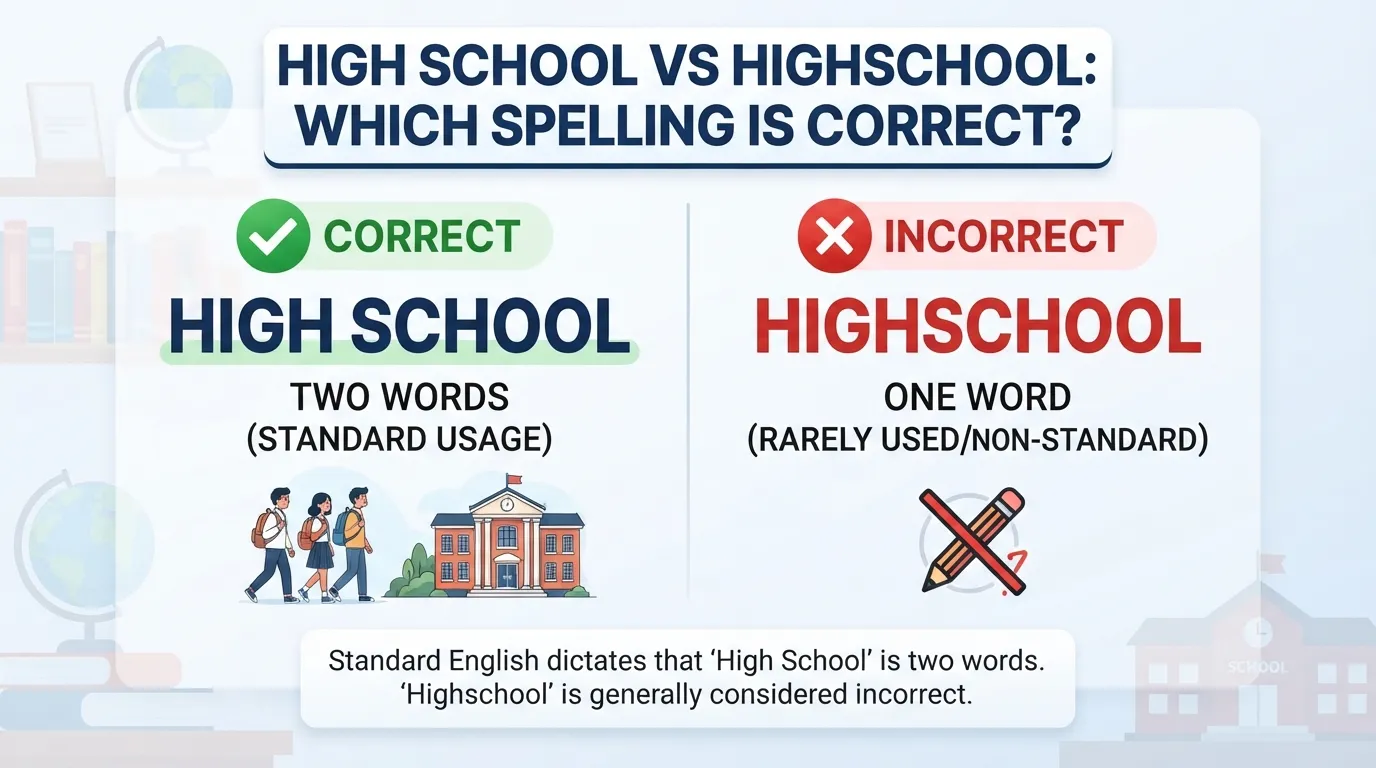 High School vs Highschool: Which Spelling Is Correct?