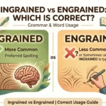 Ingrained vs Engrained: Which Spelling Is Correct?
