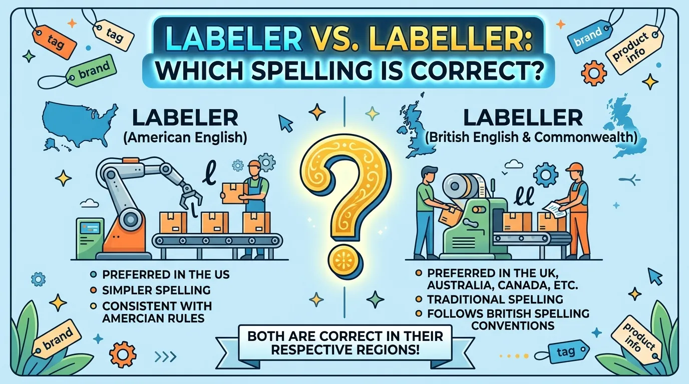 Labeler vs Labeller: Which Spelling Is Correct?