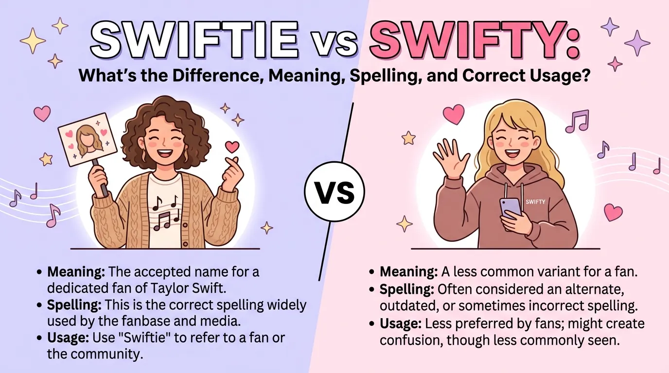 Swiftie vs Swifty: What’s the Difference
