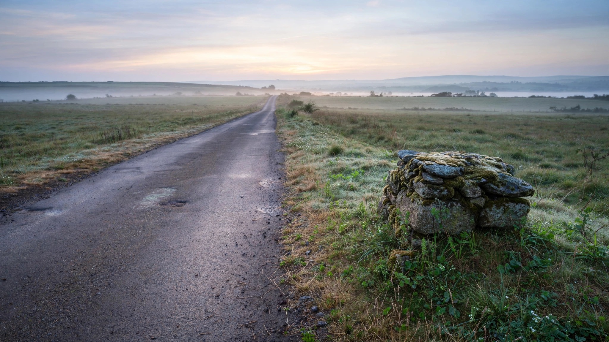 Two roads diverging, one labeled minimum and one labeled consolation