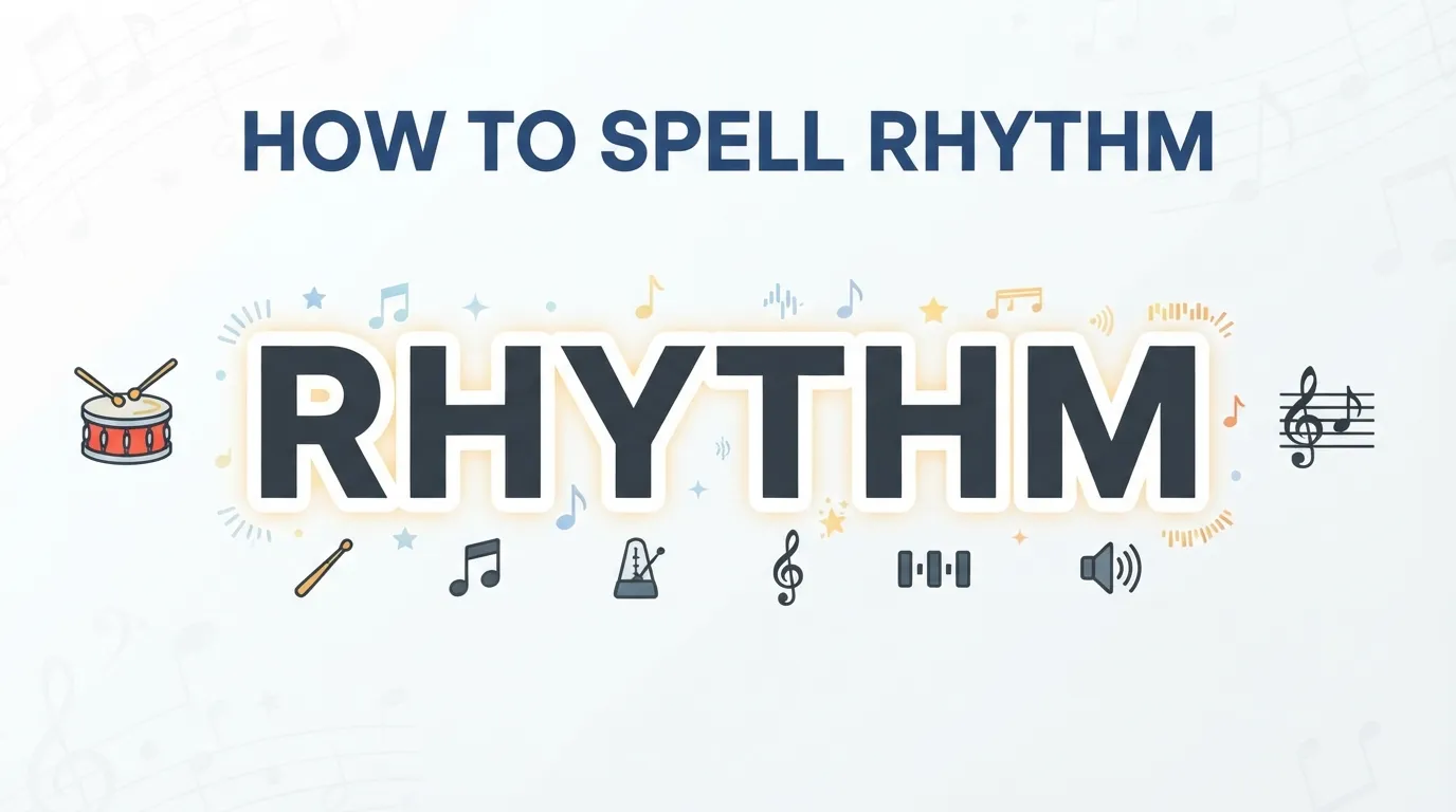 How to Spell Rhythm: The Correct Spelling